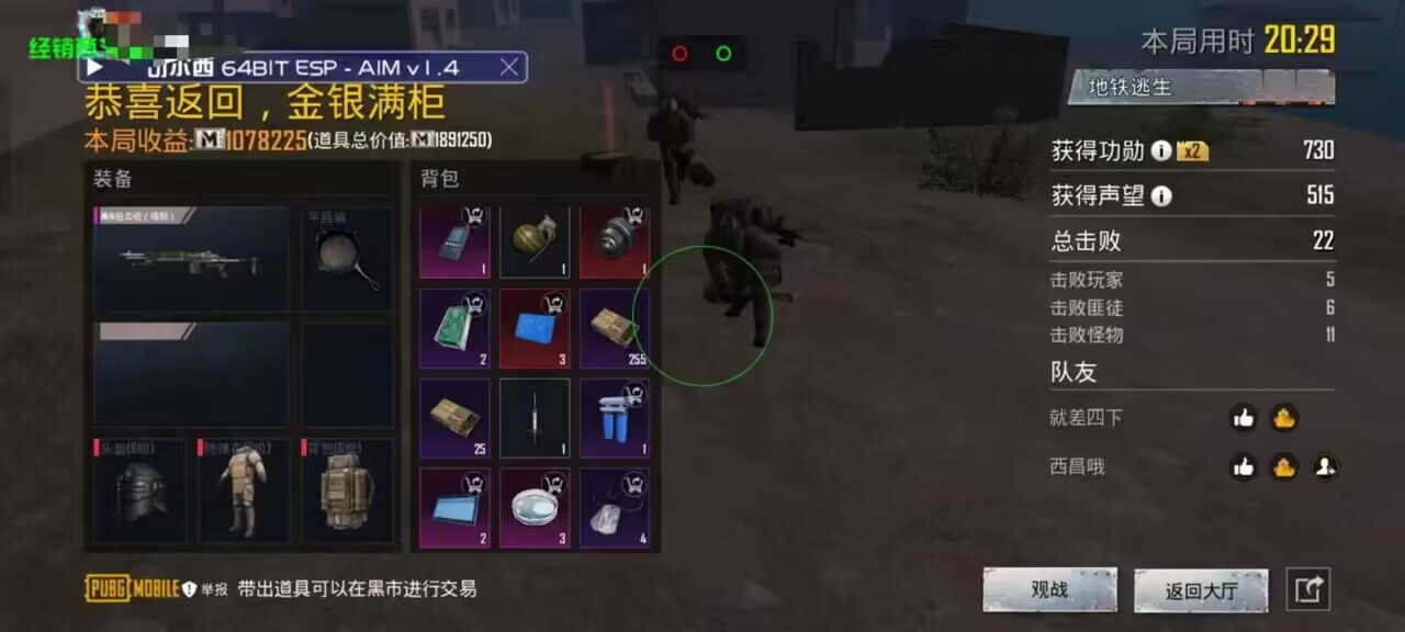 和平精英【正版ADC手搓】内核辅助